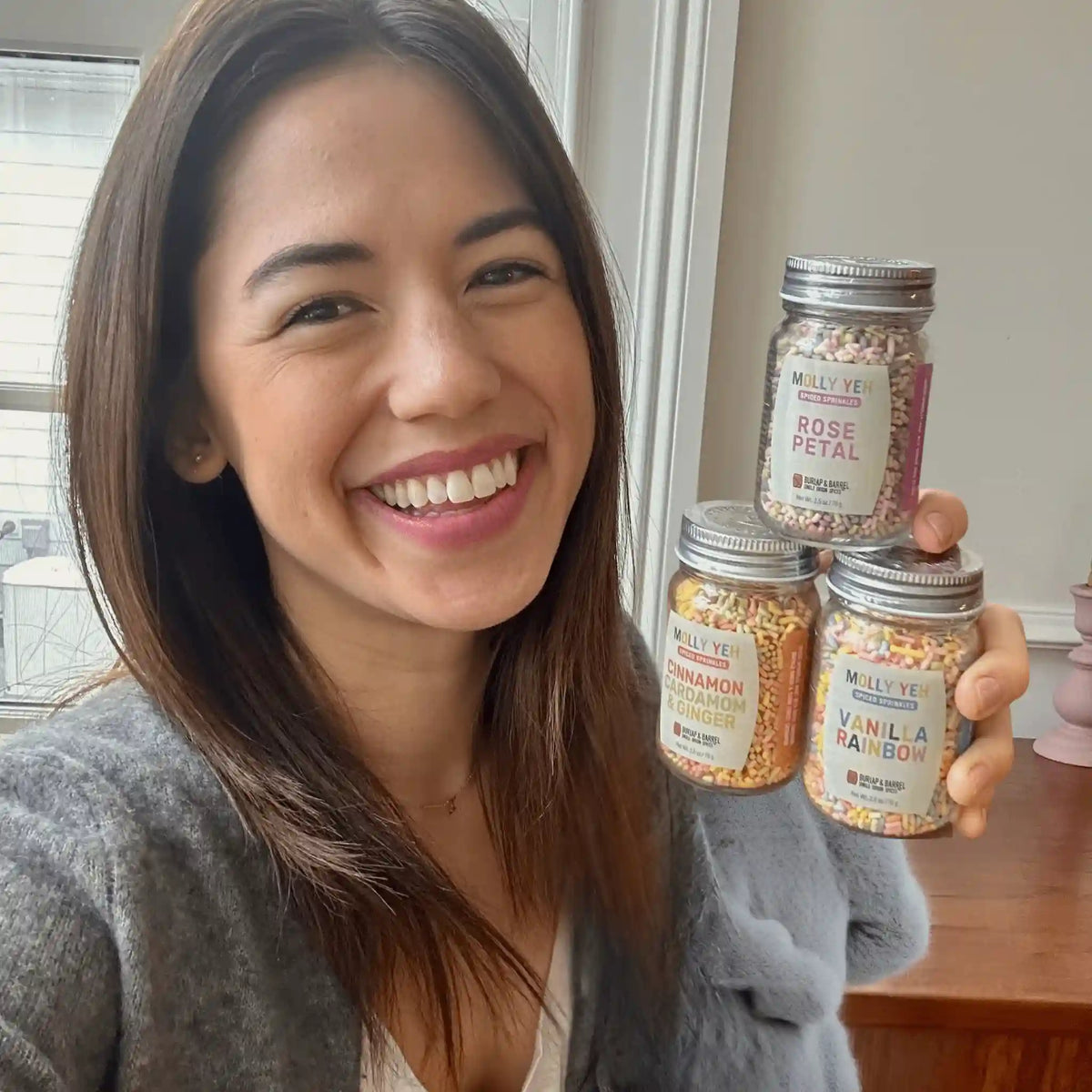 Rose Petal Spiced Sprinkles