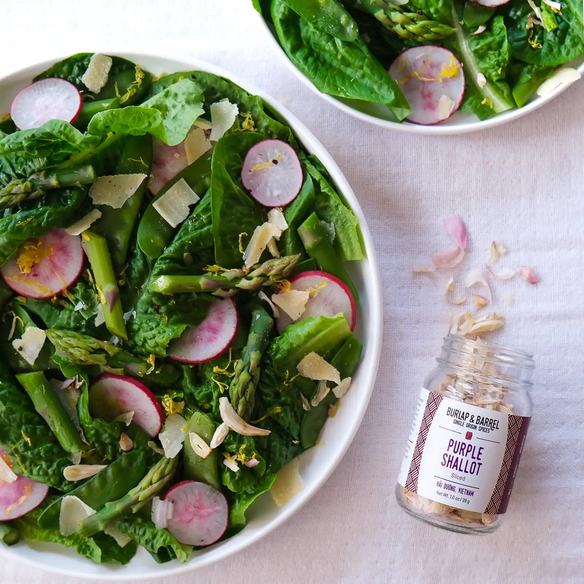 Purple Shallot Slices
